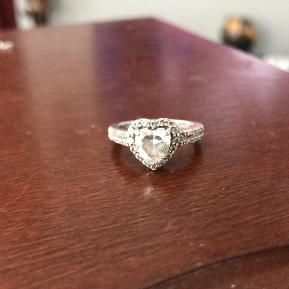 Heart CZ Ring - Picture 1 of 4